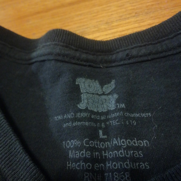 🐈 🐀 Tom and Jerry Shirt 🔥 Large 📺 Cartoon TV Classic Cat 😺 & Mouse 🐀 😊 - Picture 6 of 10